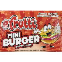 Efrutti Gummi Candy, Mini Burger - 60 Each